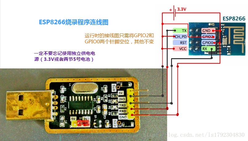 ESP8266-01s 刷固件