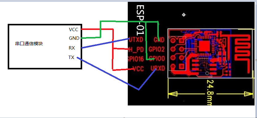 ESP8266-01s 刷固件
